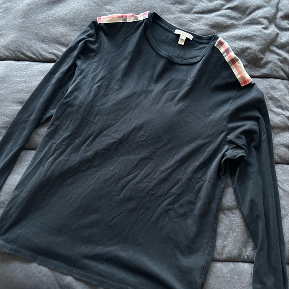 Men’s Burberry Brit long sleeve tee - Picture 2 of 4